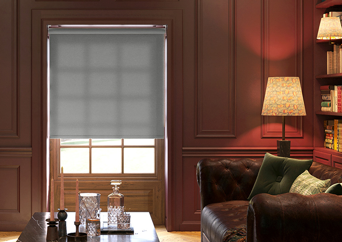 Amalfi, Stormcloud Grey - Twist&Fit Roller Blind - Image 3